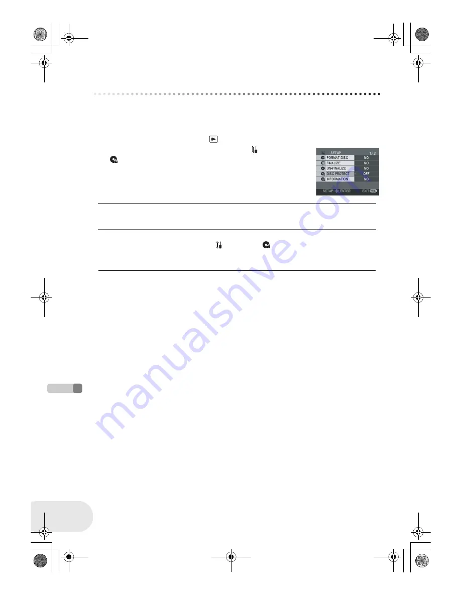 Panasonic VDR-D100EB Operating Instructions Manual Download Page 88