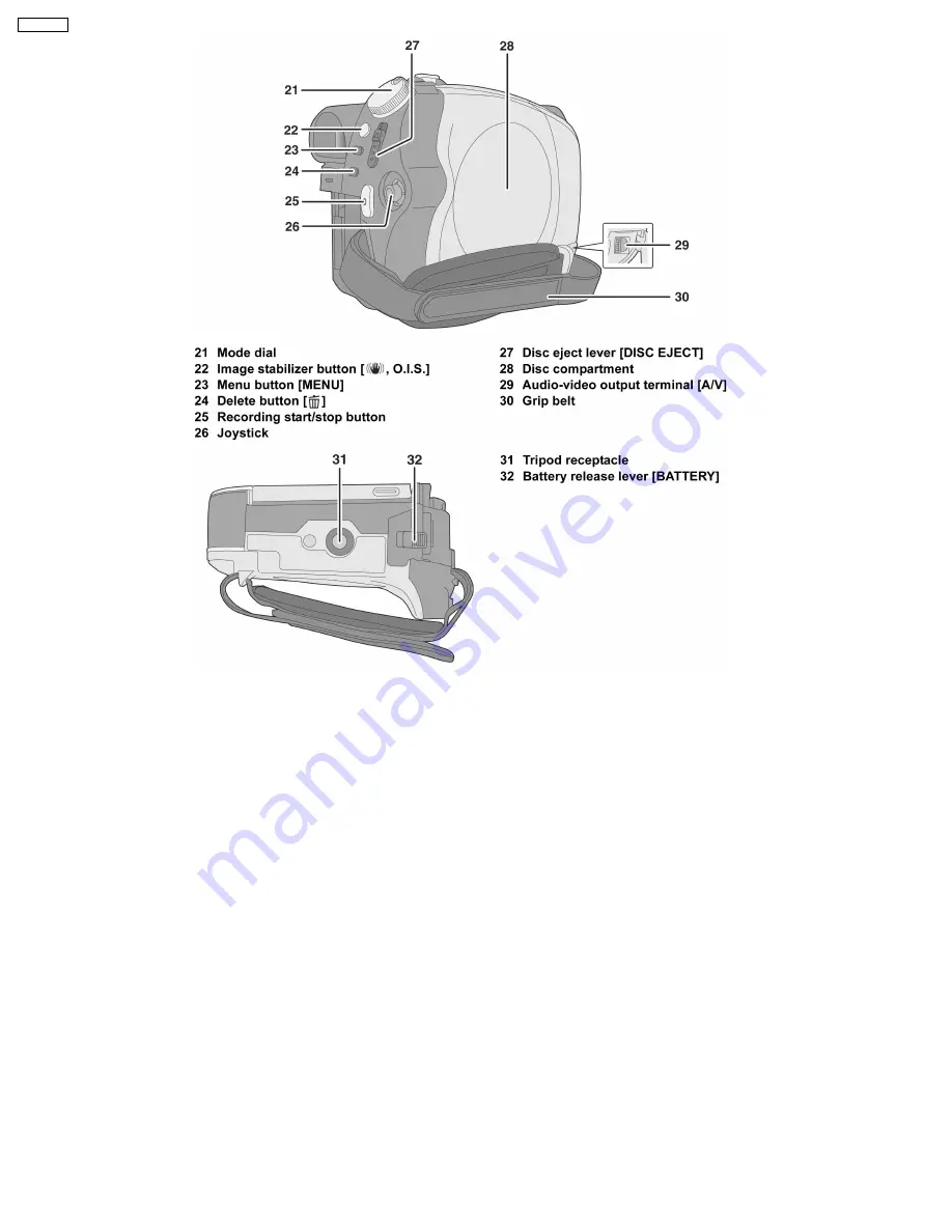 Panasonic VDR-D50E Скачать руководство пользователя страница 14