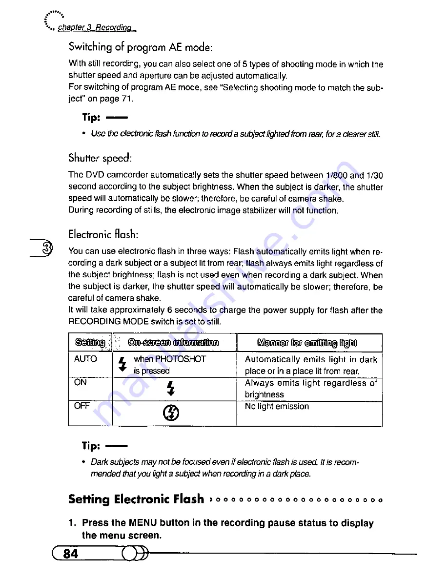 Panasonic VDR-M10 Operating Manual Download Page 84