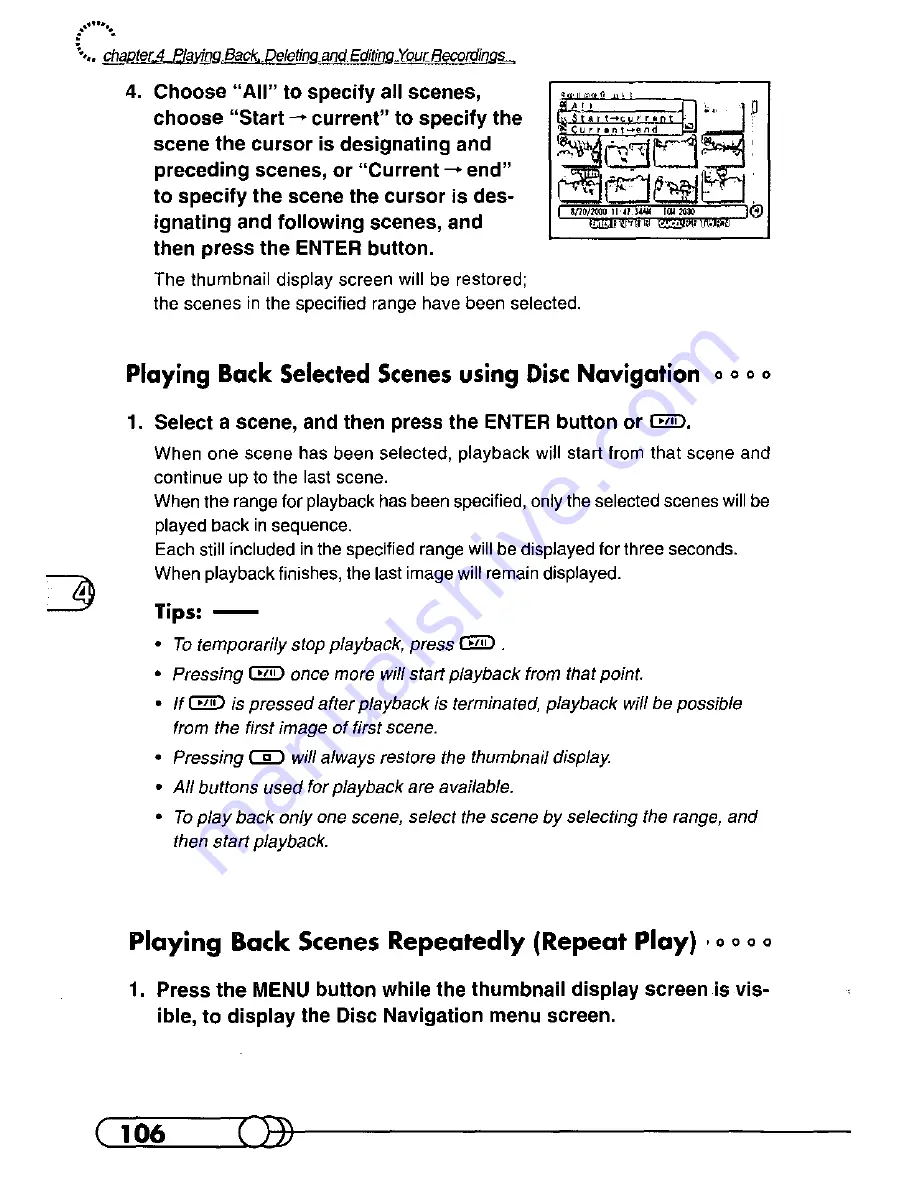 Panasonic VDR-M10 Operating Manual Download Page 106