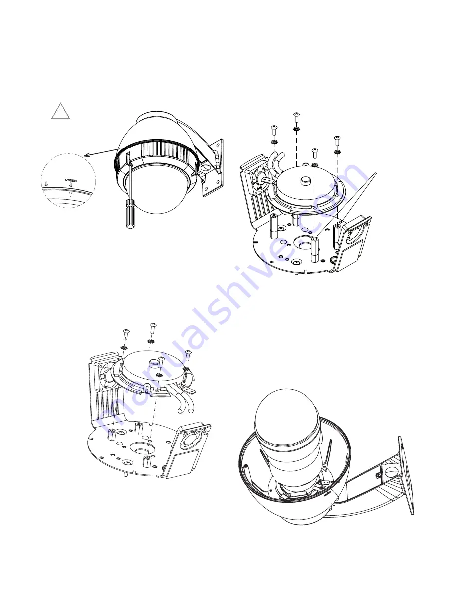 Panasonic Videolarm POD9C Installation Instructions Manual Download Page 5