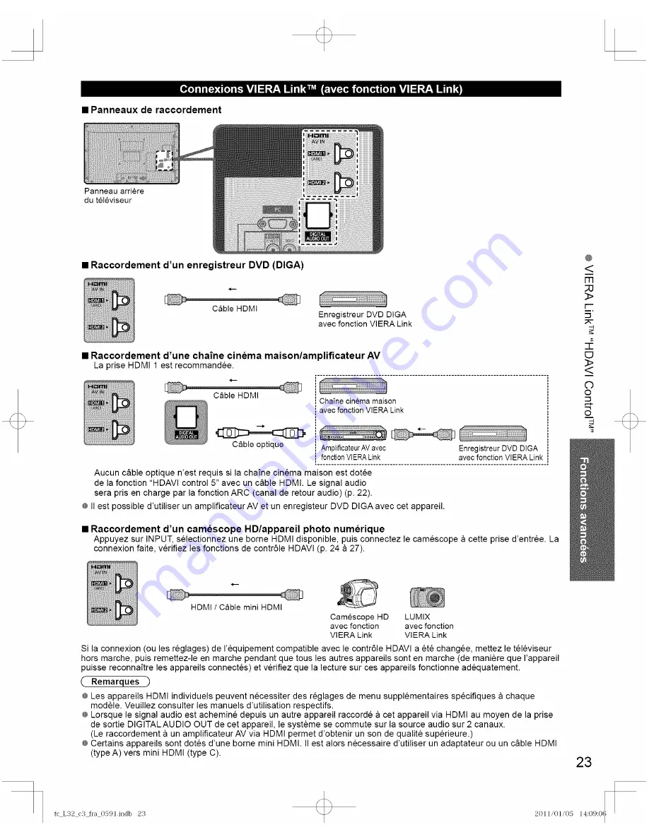 Panasonic VIERA TC-L32C3 Owner'S Manual Download Page 115