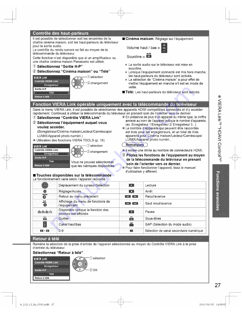 Panasonic VIERA TC-L32C3 Owner'S Manual Download Page 119