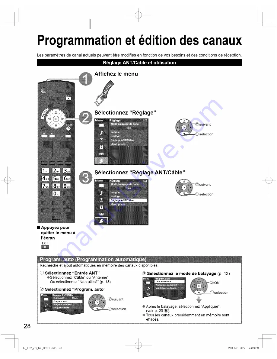 Panasonic VIERA TC-L32C3 Owner'S Manual Download Page 120