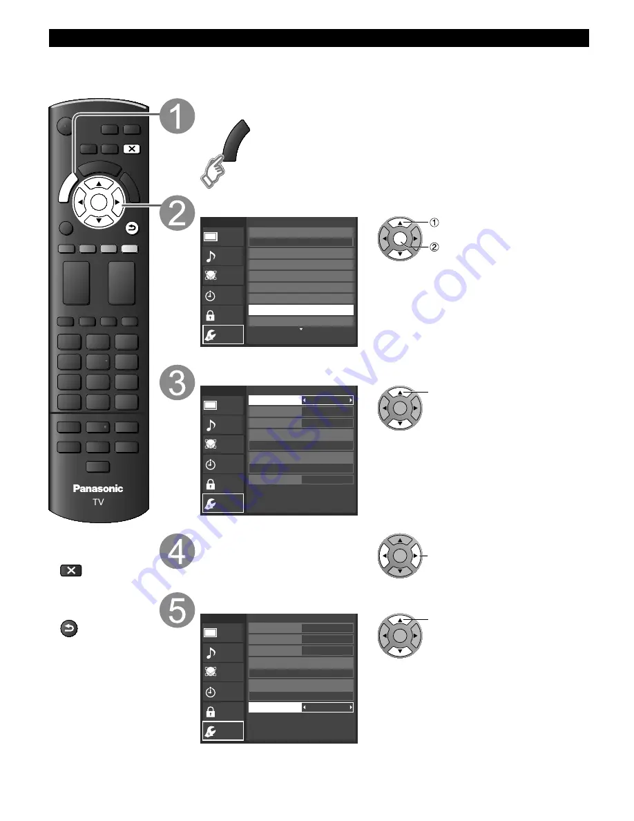 Panasonic Viera TC-L32E5 Owner'S Manual Download Page 34