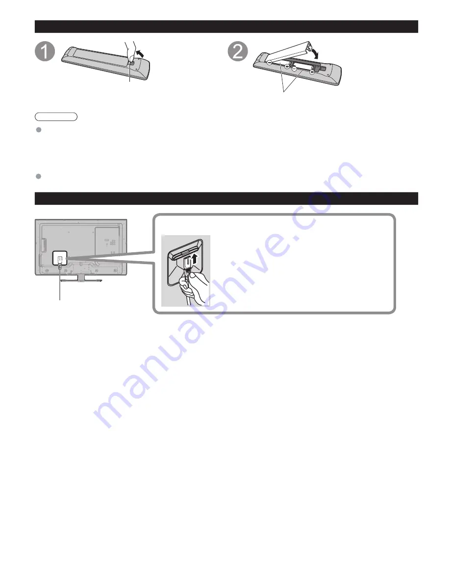 Panasonic Viera TC-L32X5X Owner'S Manual Download Page 8