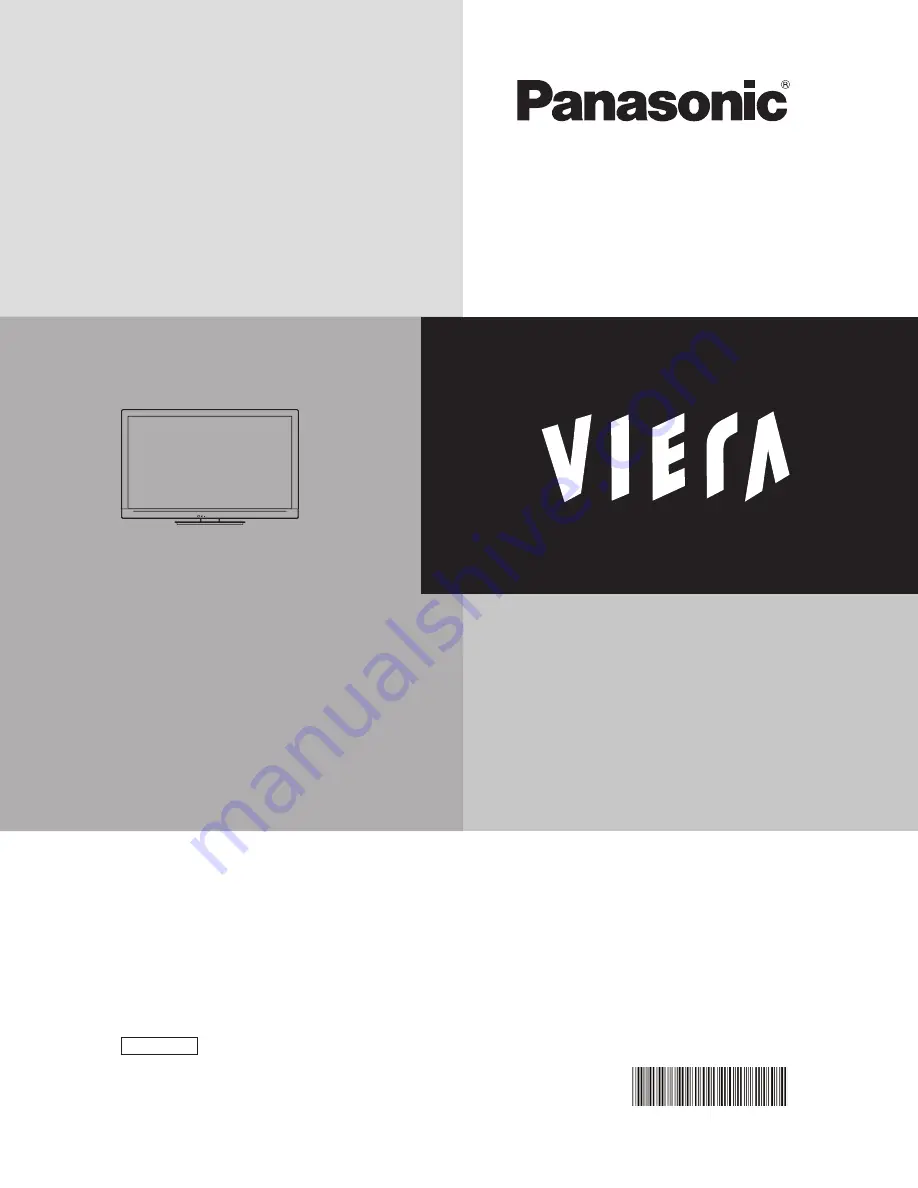 Panasonic Viera TC-L42E30H Operating Instructions Manual Download Page 1