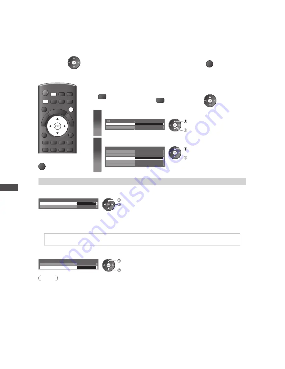 Panasonic Viera TC-L42E30H Operating Instructions Manual Download Page 36