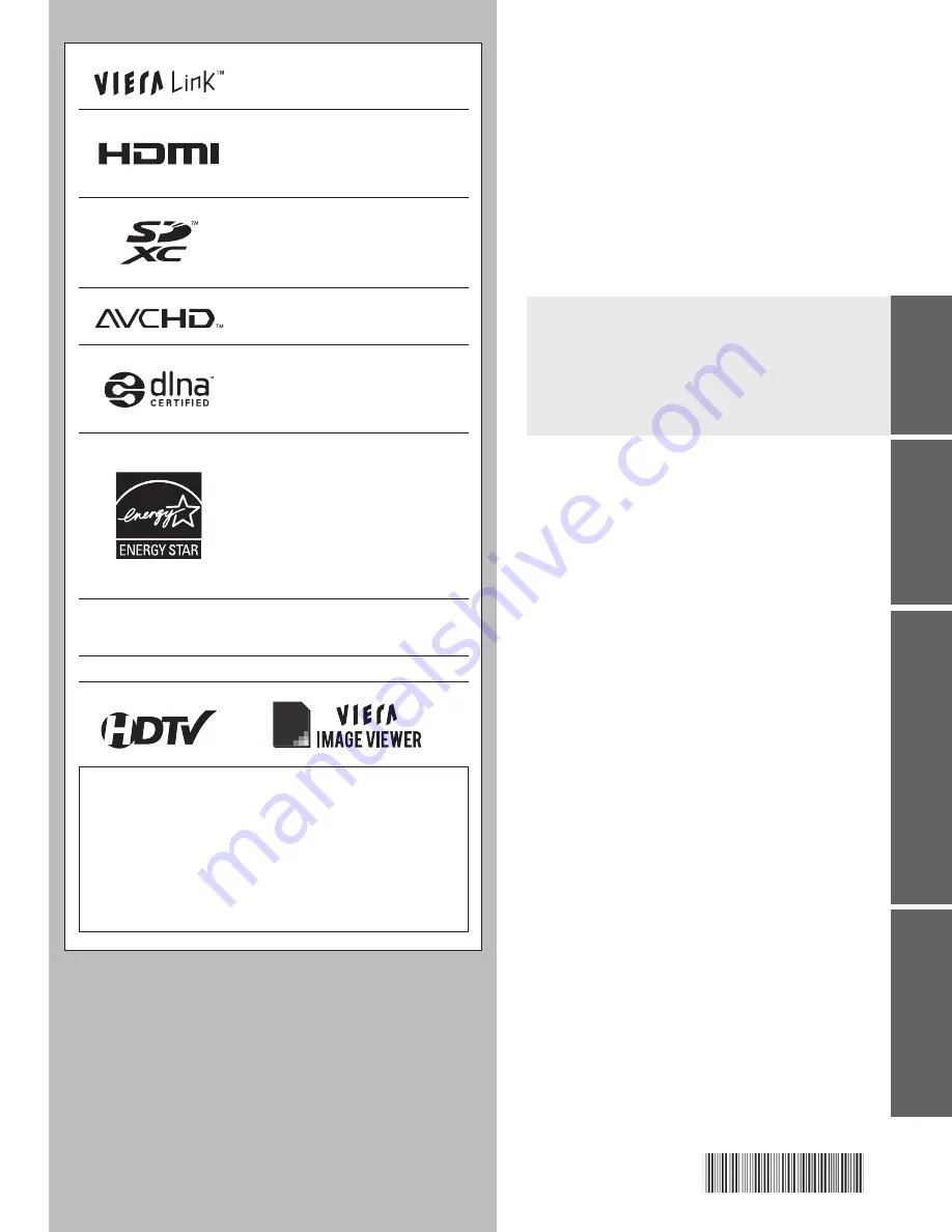 Panasonic VIERA TC-P42S30 Owner'S Manual Download Page 3