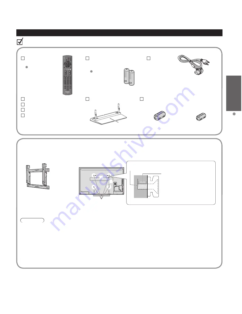 Panasonic Viera TC-P42X5 Owner'S Manual Download Page 7