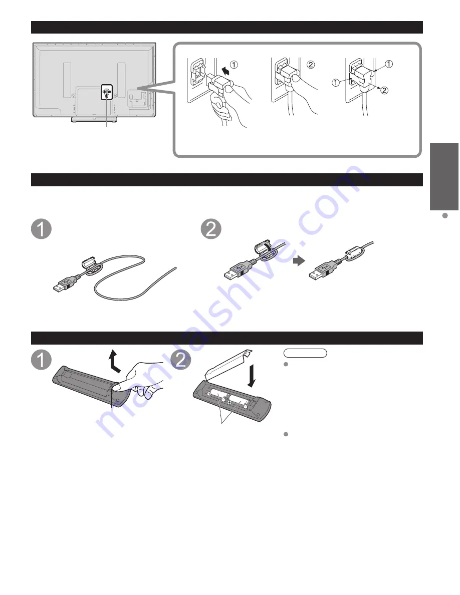 Panasonic Viera TC-P50U50 Owner'S Manual Download Page 9