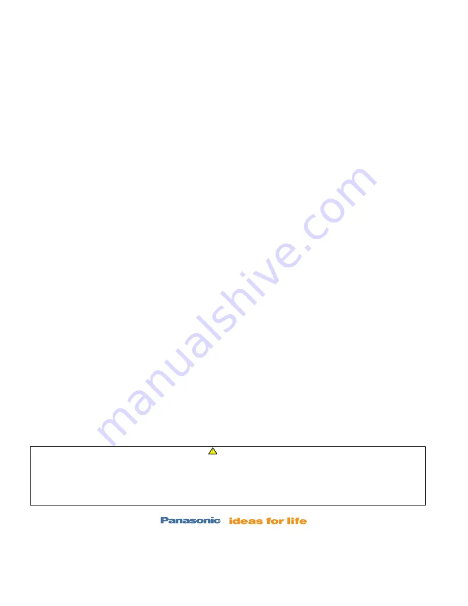 Panasonic Viera TC-P54Z1 Technical Manual Download Page 2