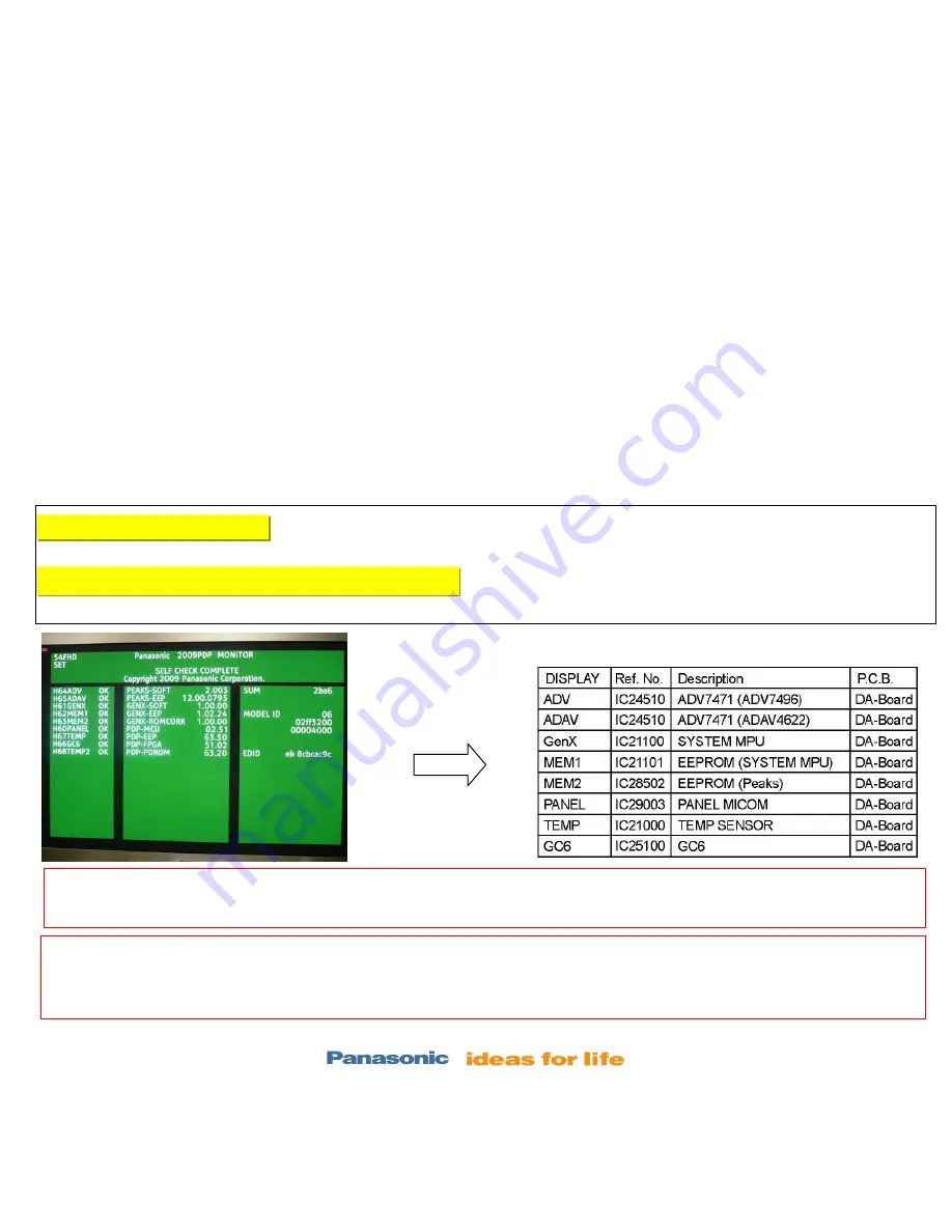 Panasonic Viera TC-P54Z1 Technical Manual Download Page 86