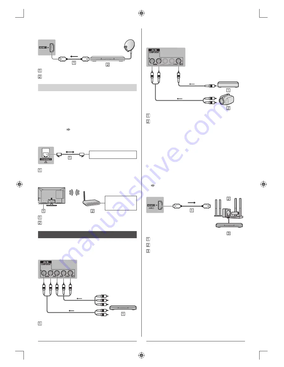 Panasonic Viera TH-32AS610G Operating Instructions Manual Download Page 8