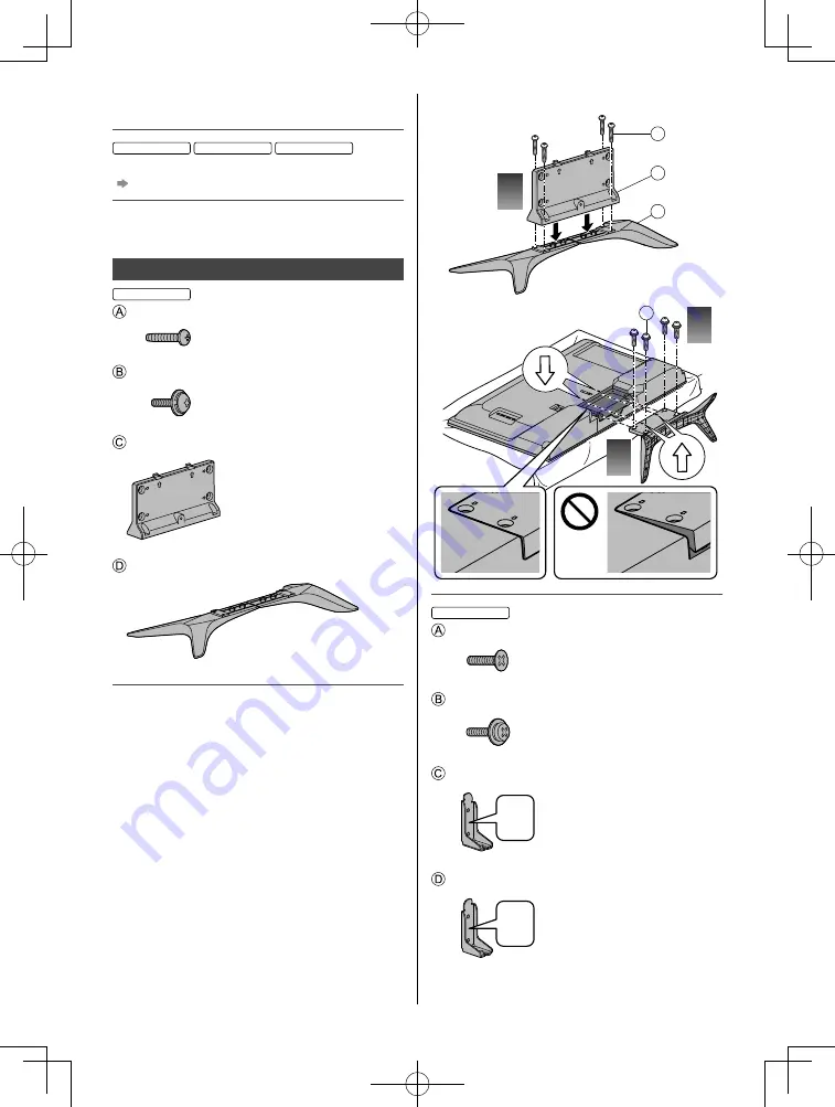 Panasonic VIERA TH-32ES500Z Operating Instructions Manual Download Page 7