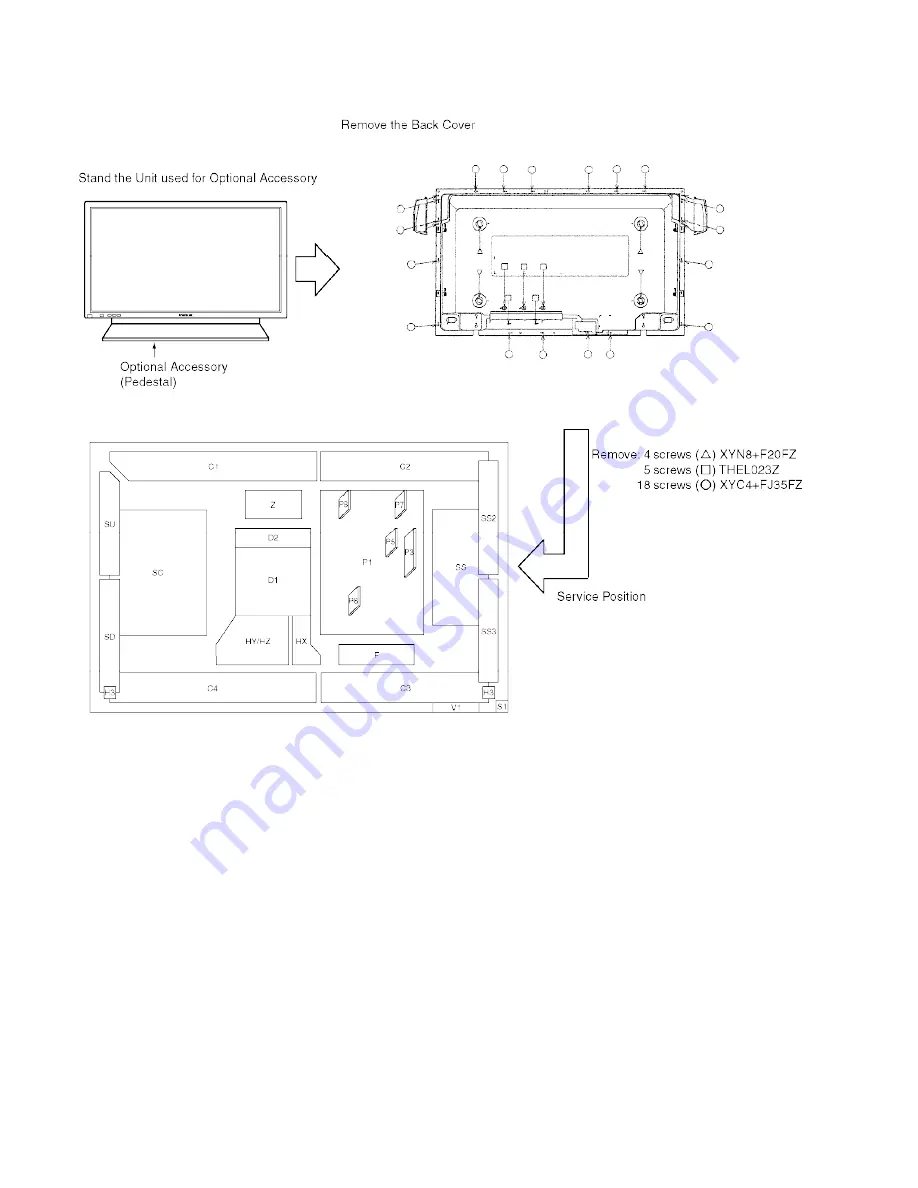 Panasonic Viera TH-42PHD5 Service Manual Download Page 8