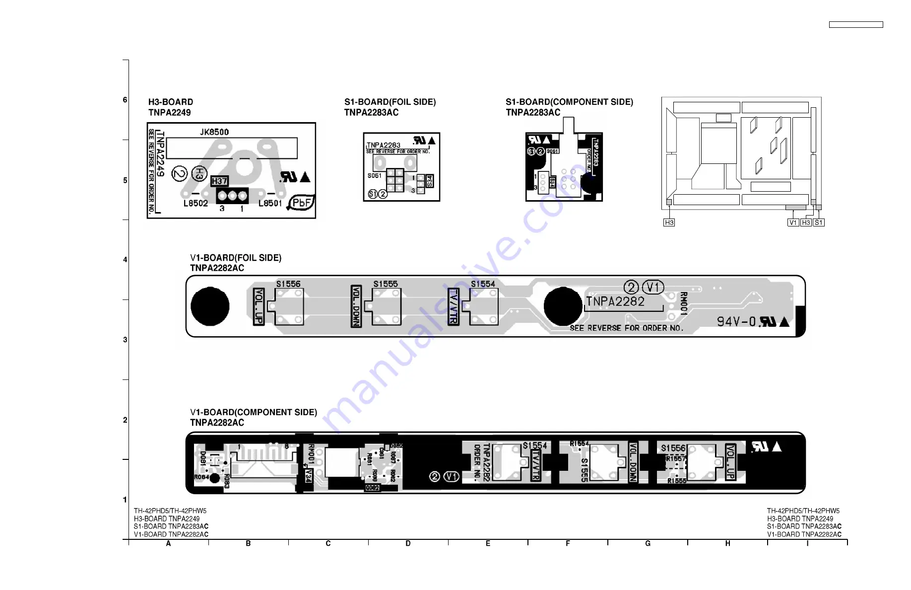 Panasonic Viera TH-42PHD5 Service Manual Download Page 63