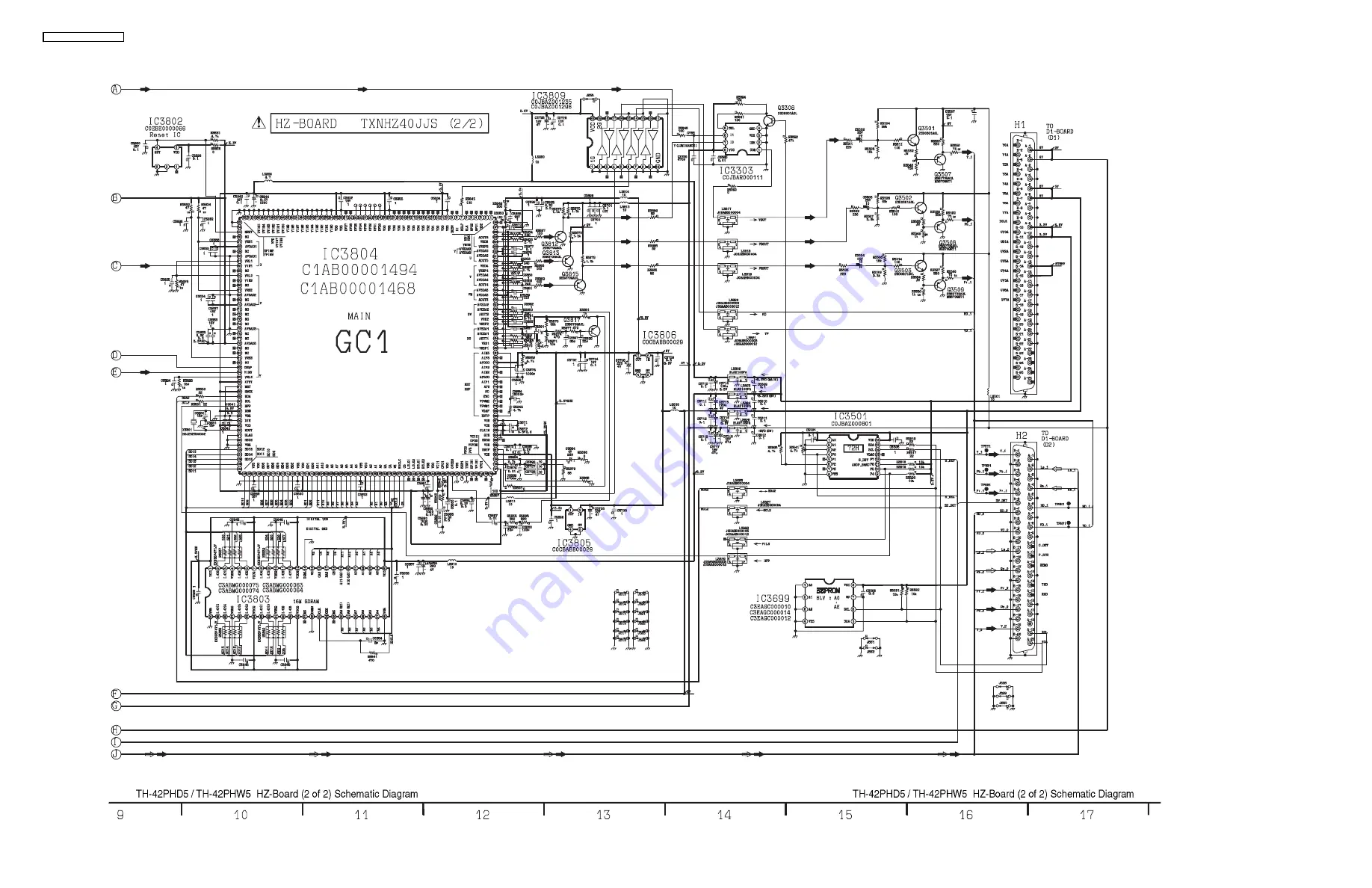 Panasonic Viera TH-42PHD5 Service Manual Download Page 76