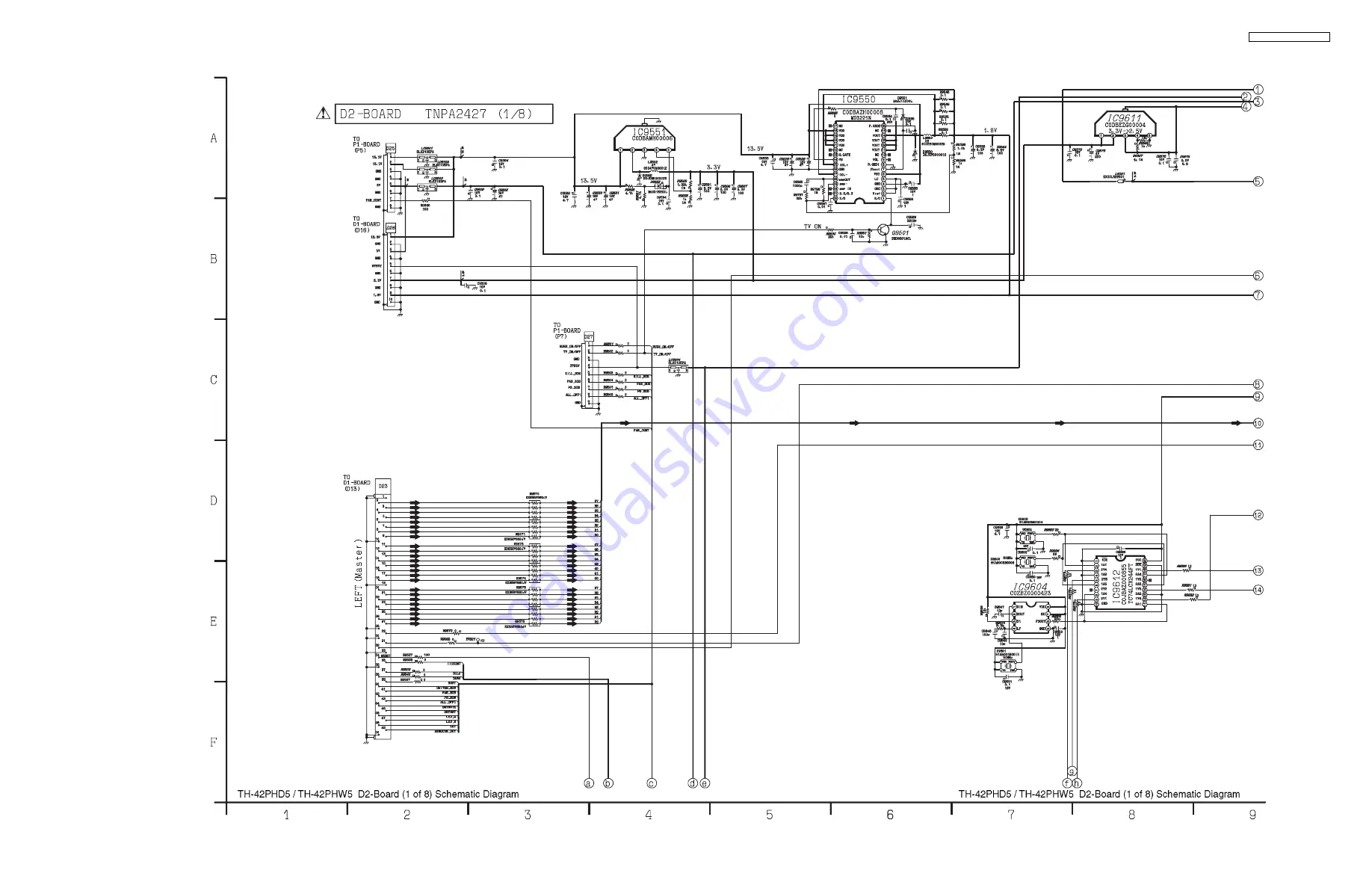 Panasonic Viera TH-42PHD5 Service Manual Download Page 85