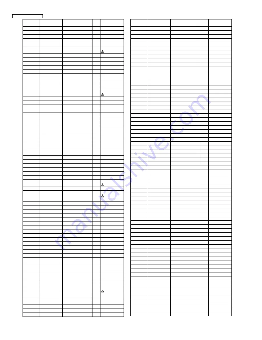 Panasonic Viera TH-42PHD5 Service Manual Download Page 122