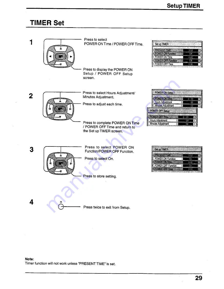 Panasonic Viera TH-42PWD4 Operating Instructions Manual Download Page 29