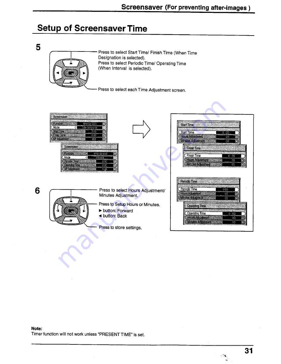 Panasonic Viera TH-42PWD4 Operating Instructions Manual Download Page 31