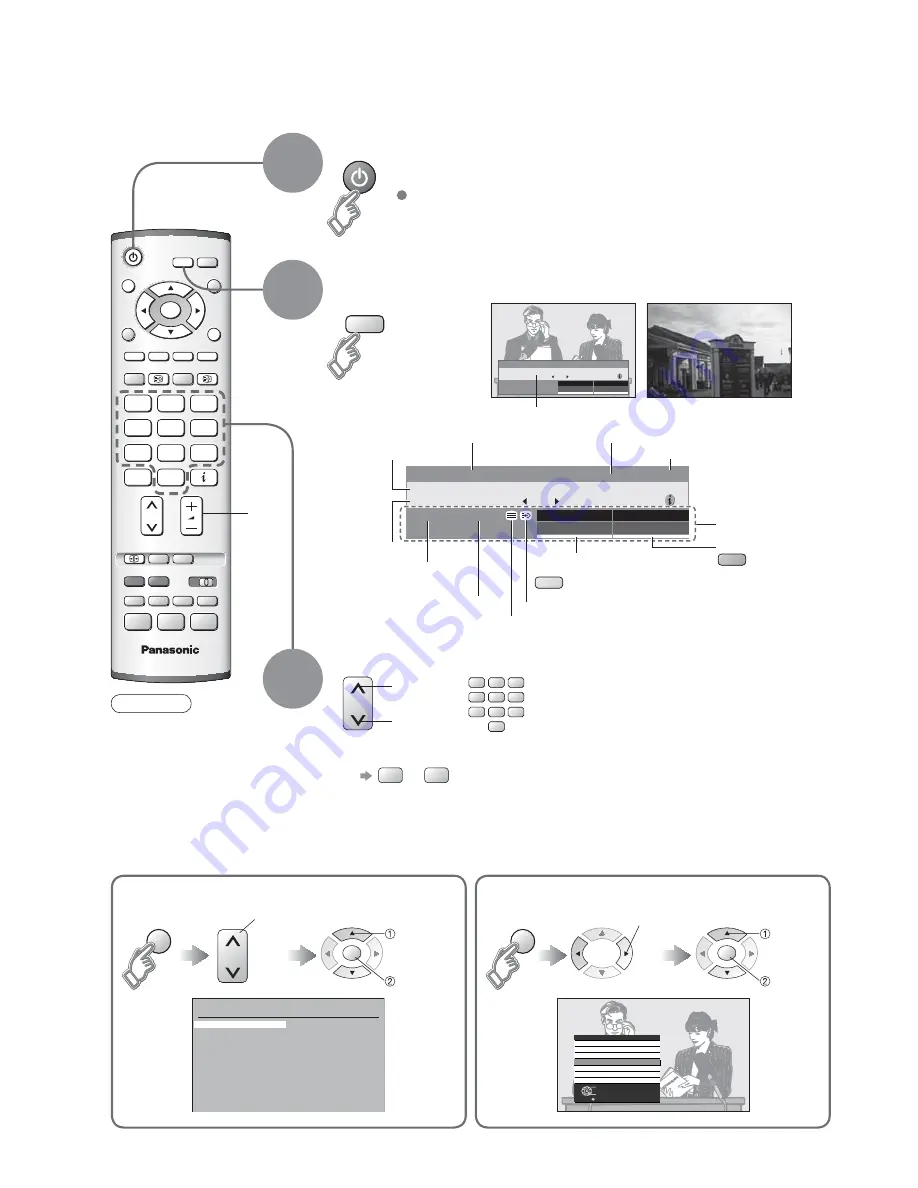 Panasonic Viera TH-42PX45EH Operating Instructions Manual Download Page 10