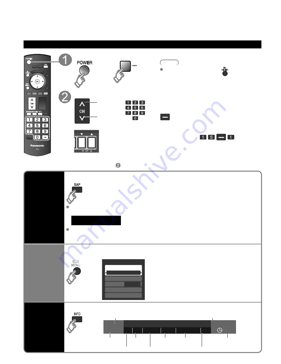 Panasonic Viera TH-42PX80 Скачать руководство пользователя страница 16