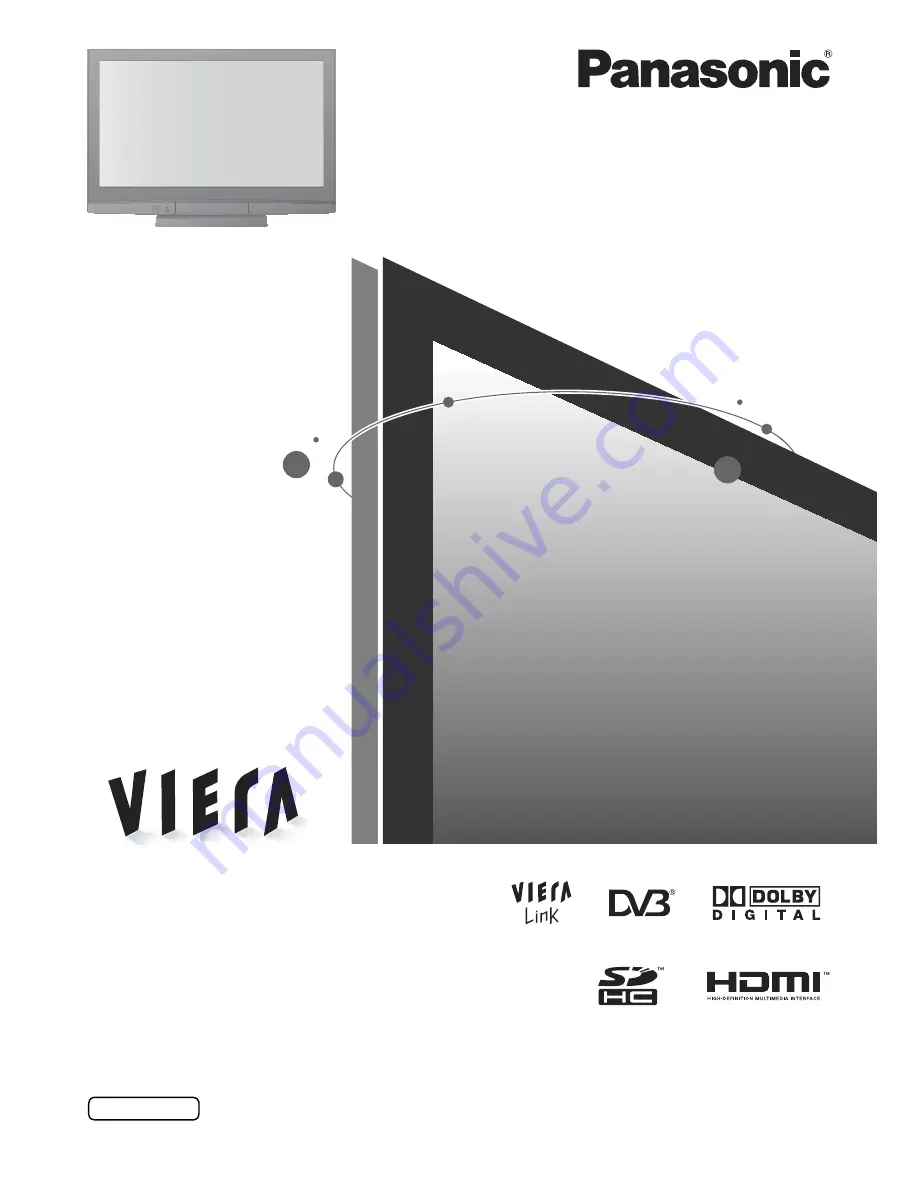 Panasonic Viera TH-42PZ80A Operating Instructions Manual Download Page 1