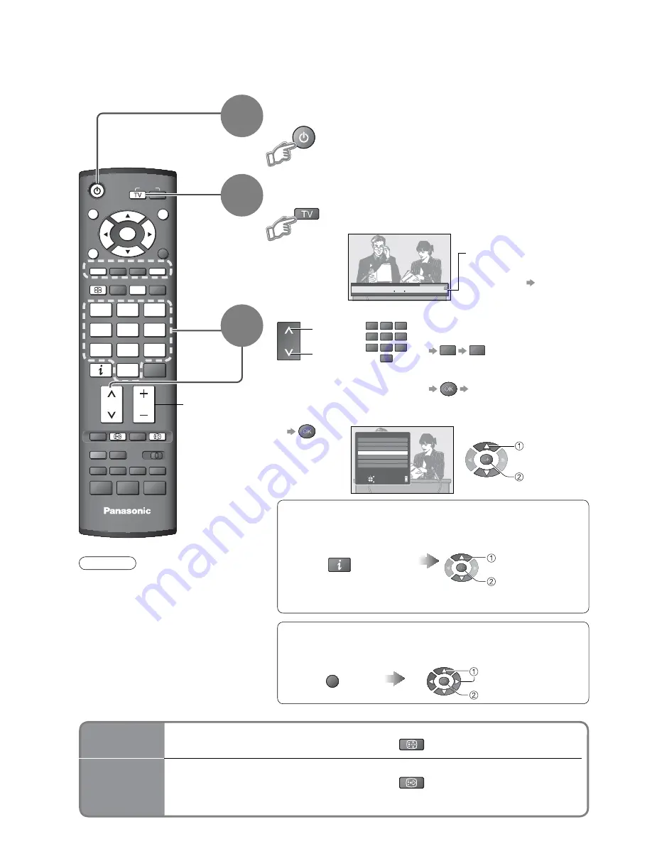 Panasonic Viera TH-42PZ80A Operating Instructions Manual Download Page 14