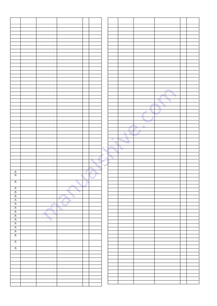 Panasonic Viera TH-42PZ80B Service Manual Download Page 122