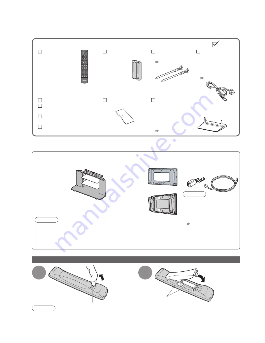 Panasonic Viera TH-42PZ81B Operating Instructions Manual Download Page 6