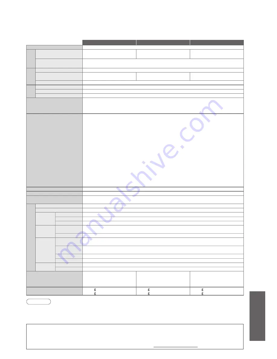 Panasonic Viera TH-42PZ81B Operating Instructions Manual Download Page 67