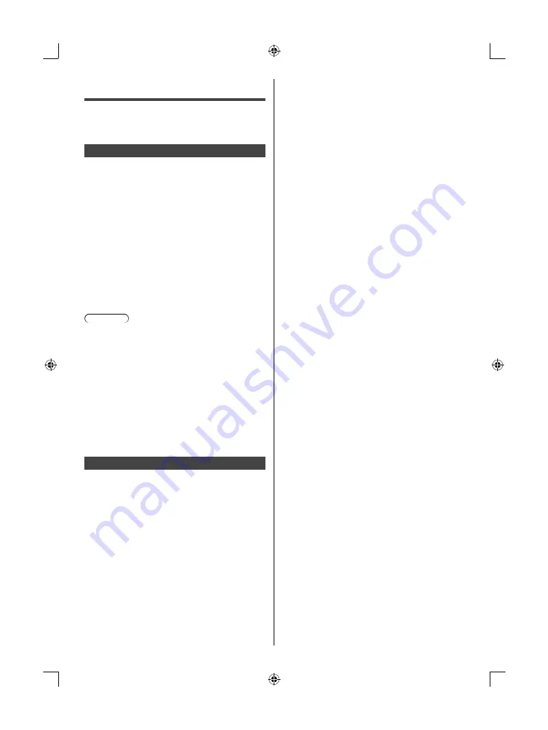 Panasonic Viera TH-43FX600H Operating Instructions Manual Download Page 20