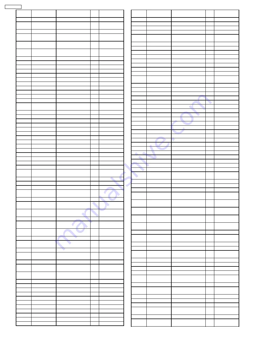 Panasonic Viera TH-58PE75U Service Manual Download Page 126