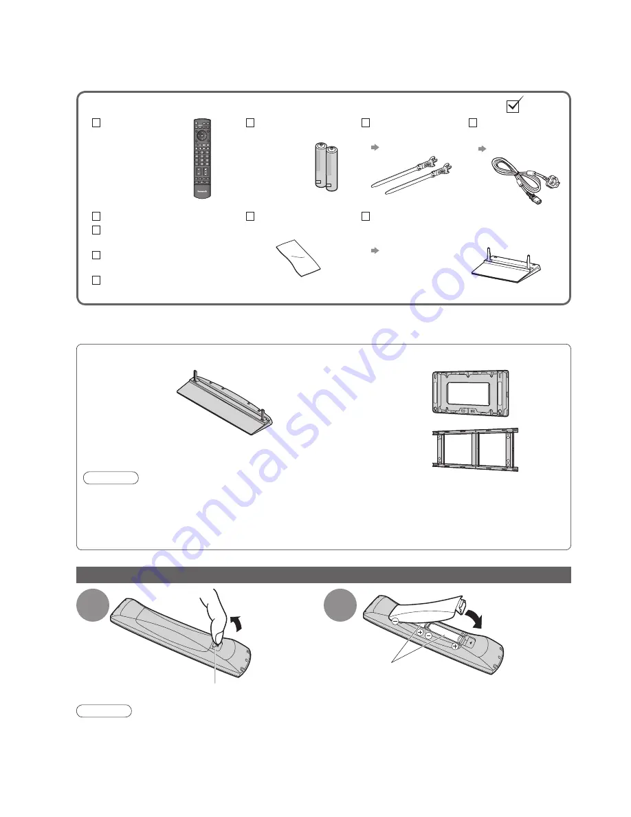 Panasonic Viera TH-58PZ800B Operating Instructions Manual Download Page 6