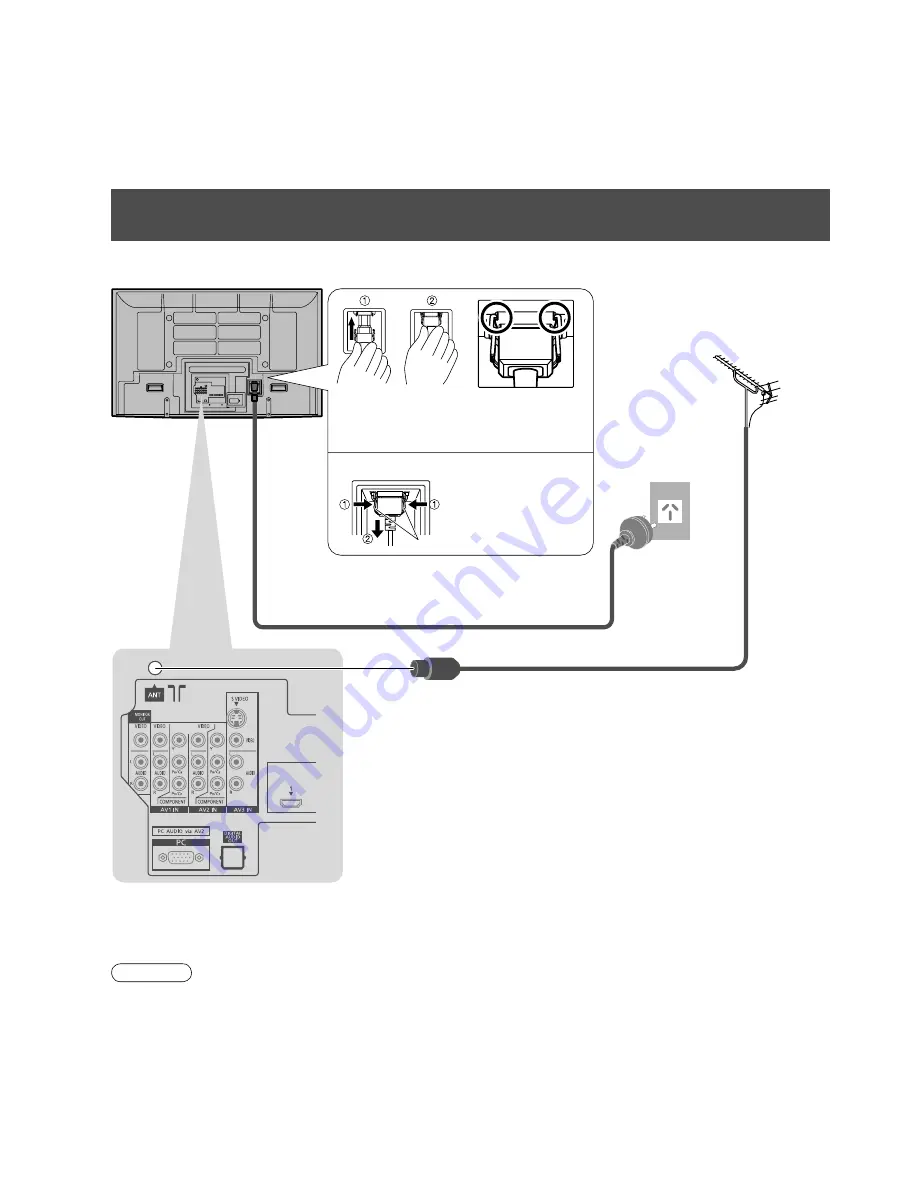 Panasonic Viera TH-58PZ850A Operating Instructions Manual Download Page 8