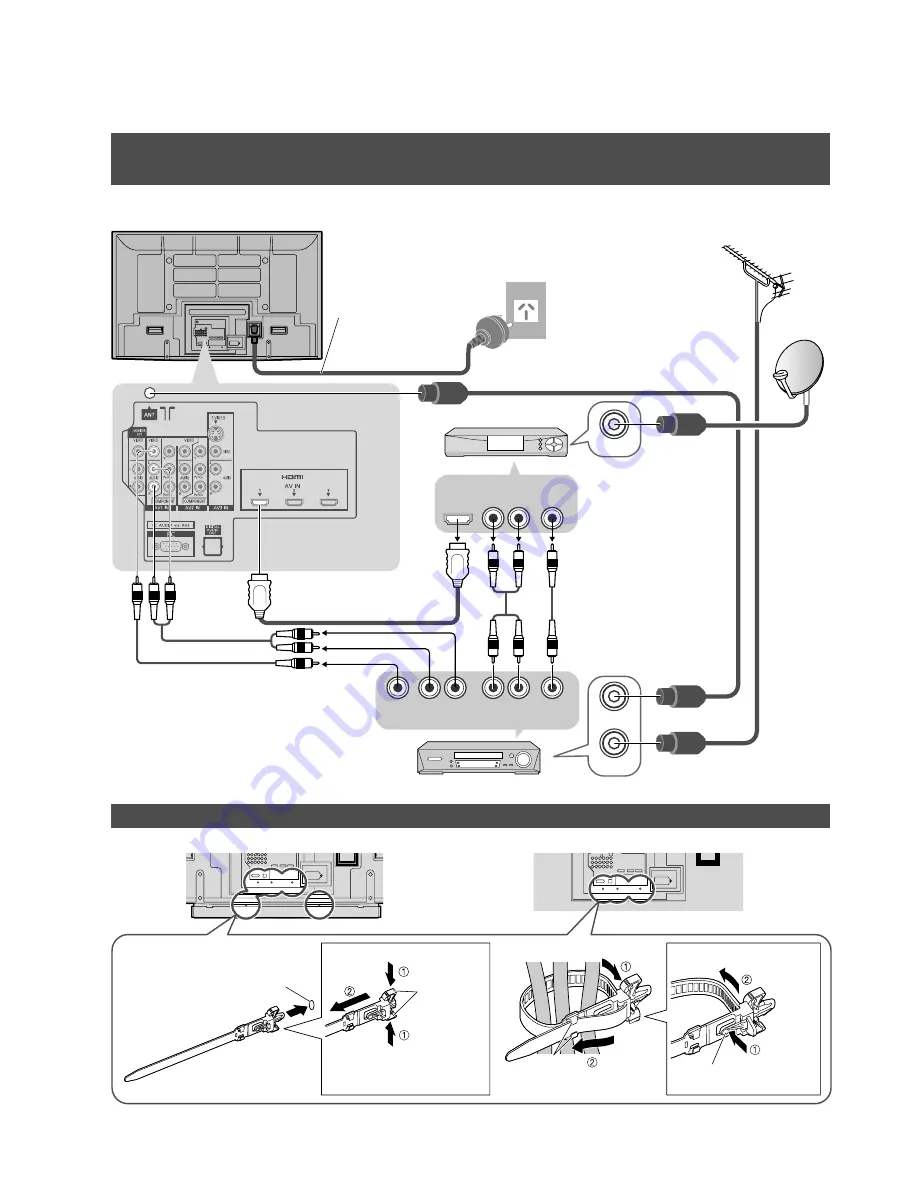 Panasonic Viera TH-58PZ850A Operating Instructions Manual Download Page 10