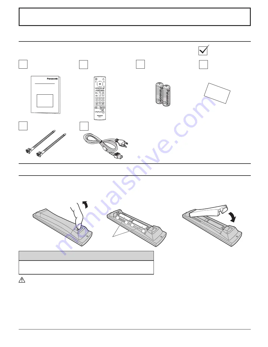 Panasonic Viera TH-65PHD8UK Operating Instructions Manual Download Page 8