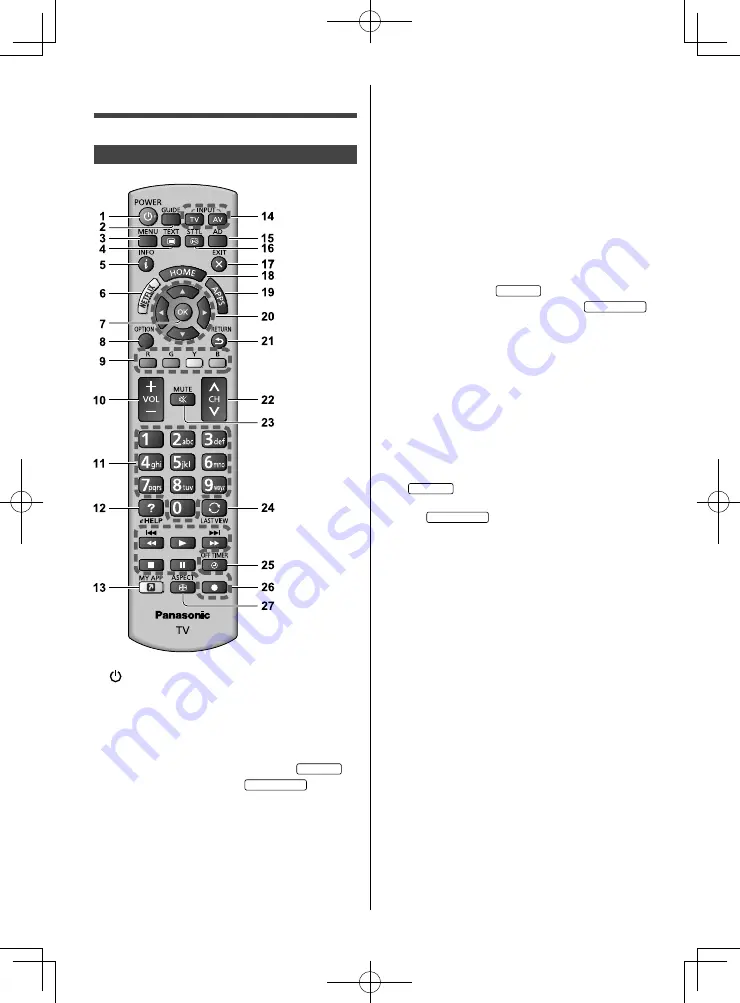 Panasonic Viera TH-75FX780A Скачать руководство пользователя страница 14