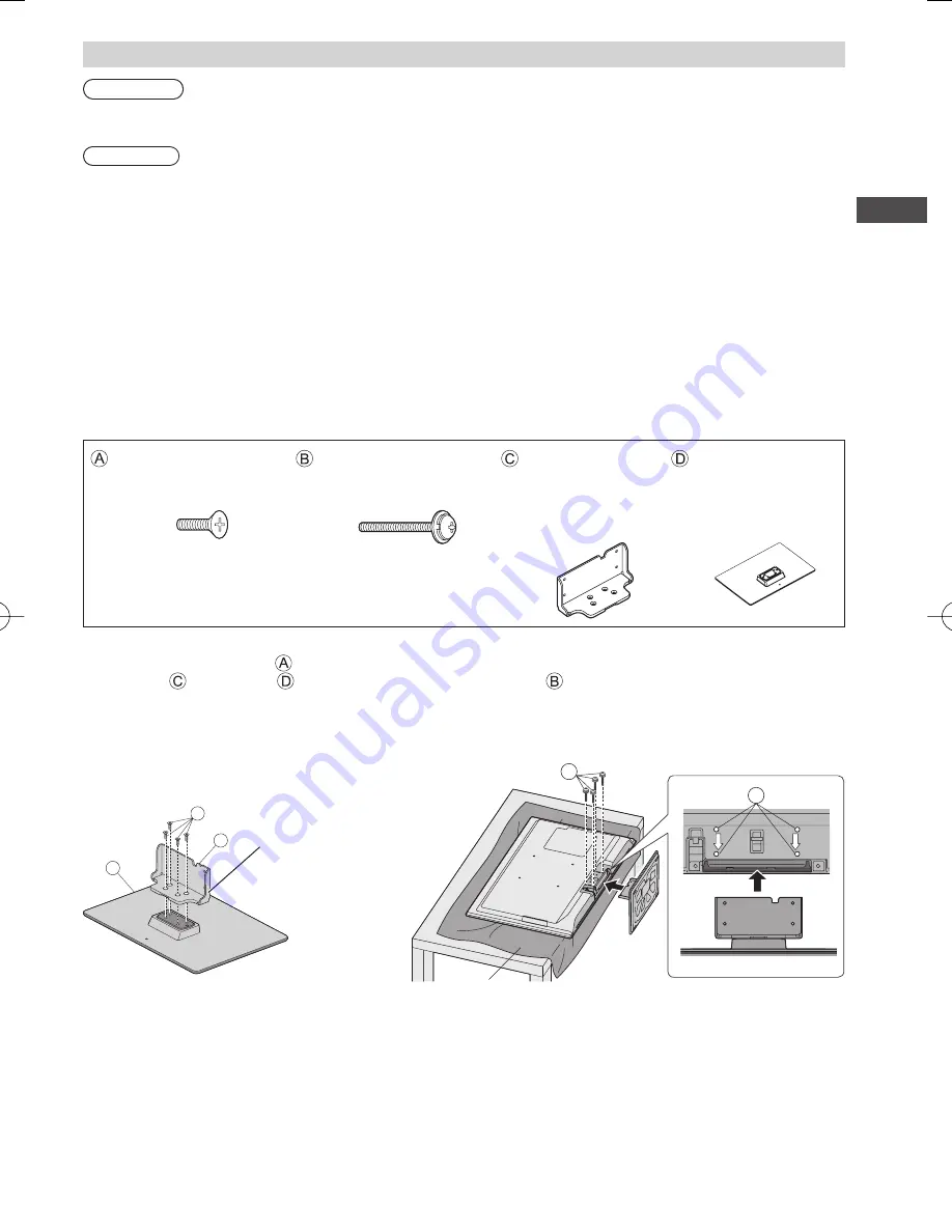 Panasonic Viera TH-L32E30A Operating Instructions Manual Download Page 7