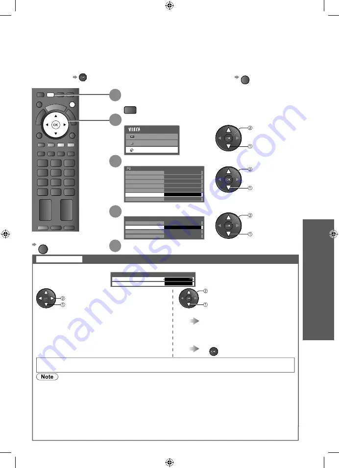 Panasonic VIERA TH-L42U20A Operating Instructions Manual Download Page 35