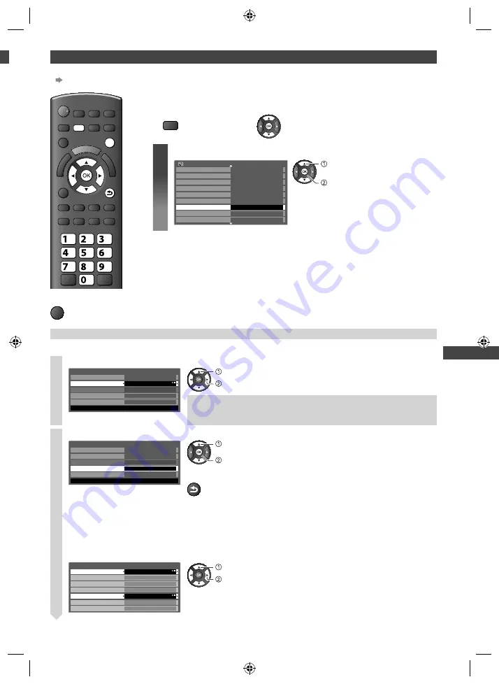 Panasonic VIERA TH-L42U30A Operating Instructions Manual Download Page 47