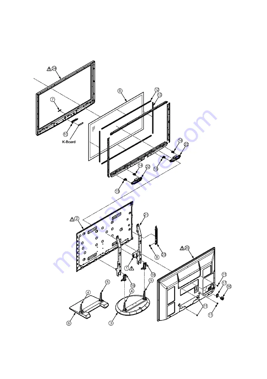 Panasonic Viera TH-P46X20K Service Manual Download Page 85