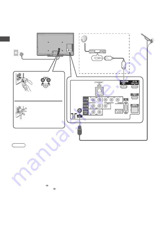 Panasonic Viera TH-P55ST30K Operating Instructions Manual Download Page 10