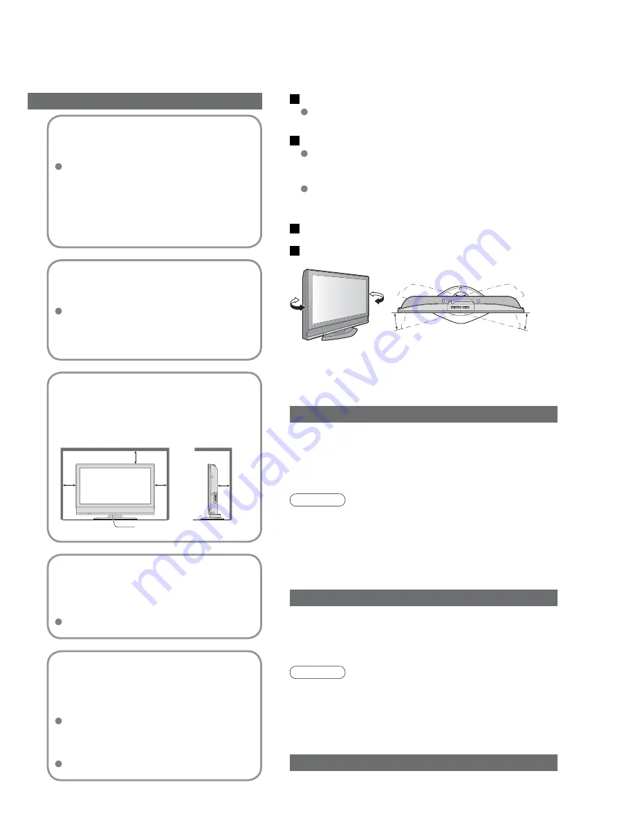 Panasonic Viera TX-26LXD70 Operating Instructions Manual Download Page 5