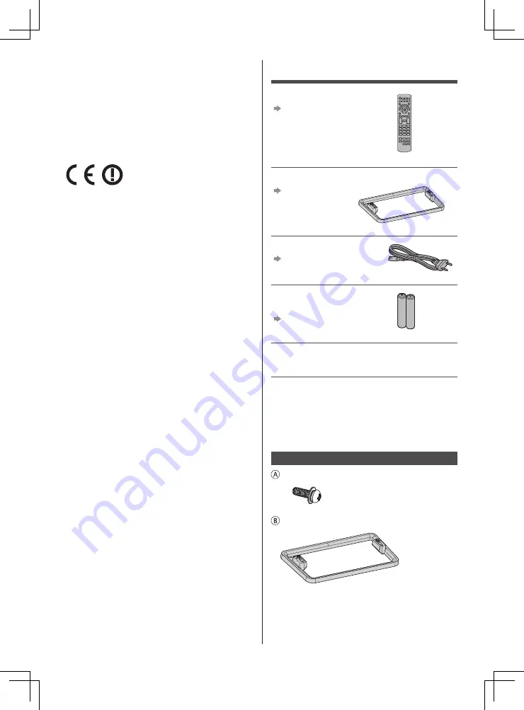 Panasonic Viera TX-32AS500E Operating Instructions Manual Download Page 208