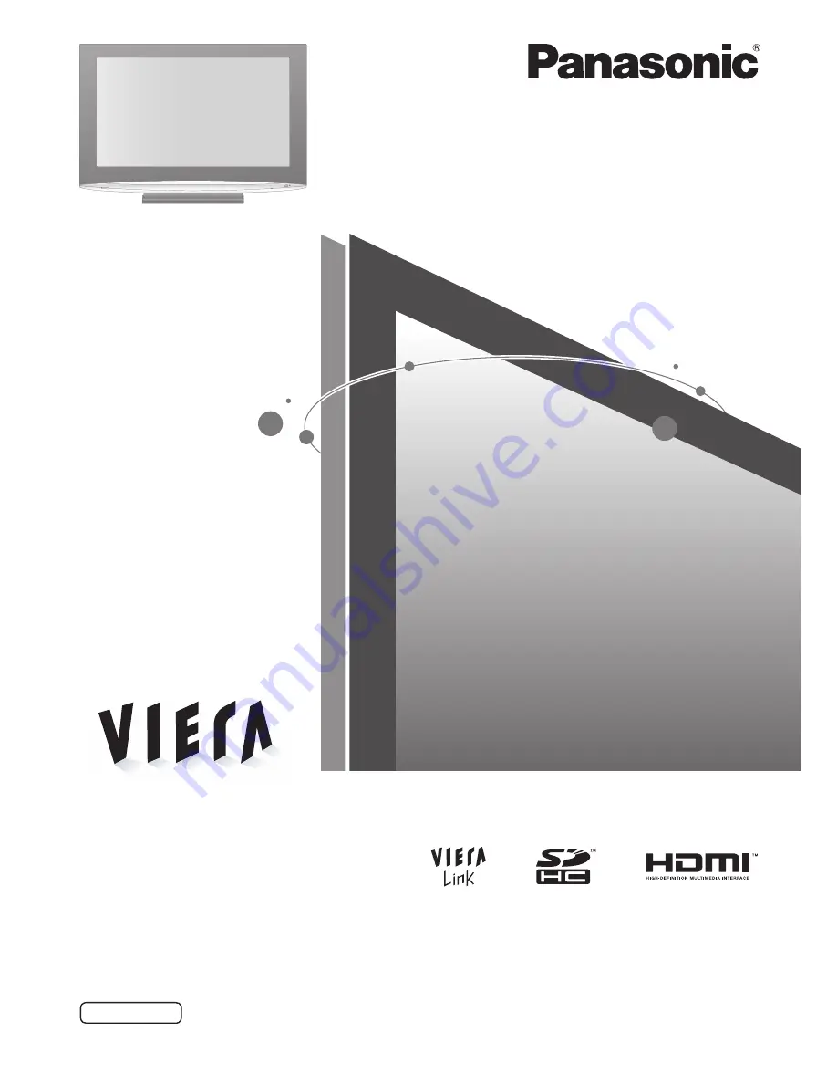 Panasonic Viera TX-32LX800A Operating Instructions Manual Download Page 1