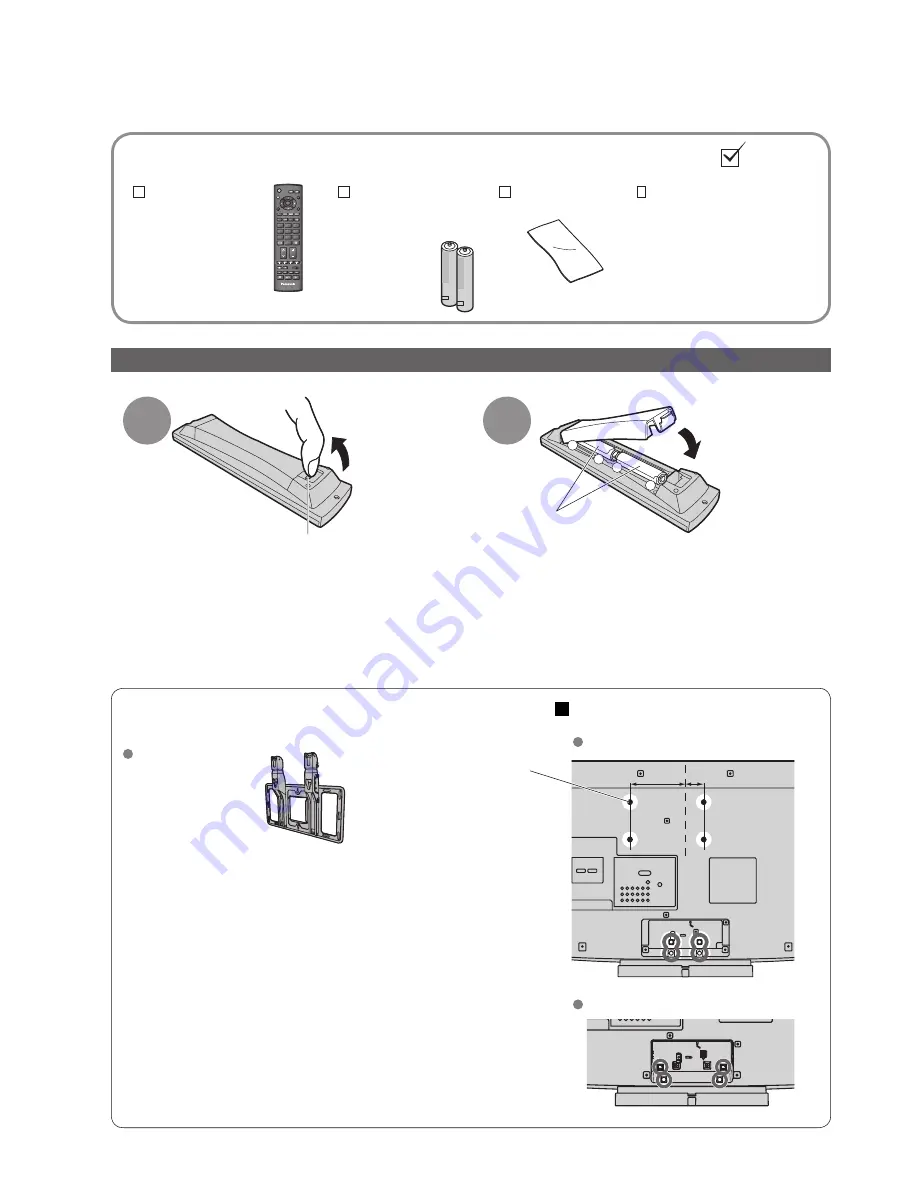 Panasonic Viera TX-32LX800A Operating Instructions Manual Download Page 6