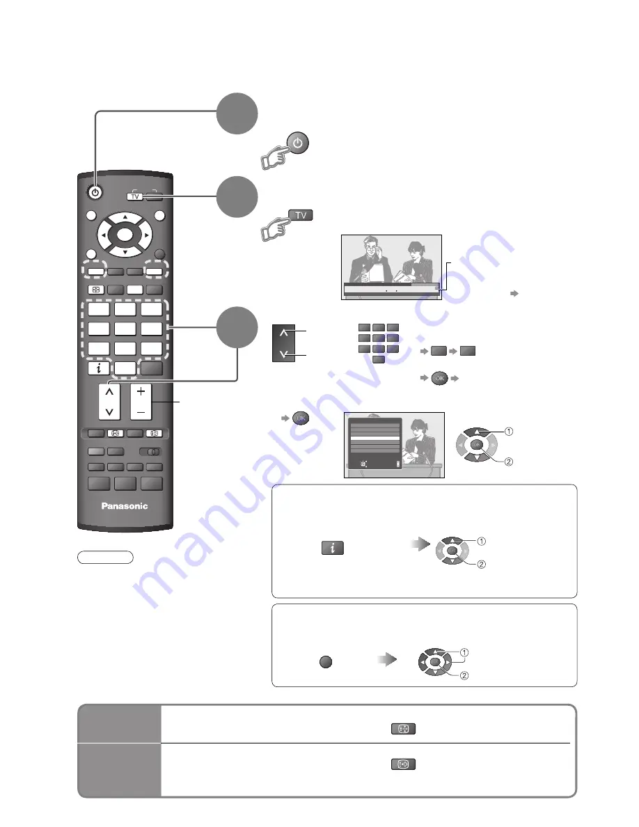 Panasonic Viera TX-32LXD8A Operating Instructions Manual Download Page 10